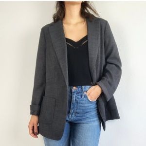 J.Jill Stretch Gray Career Blazer